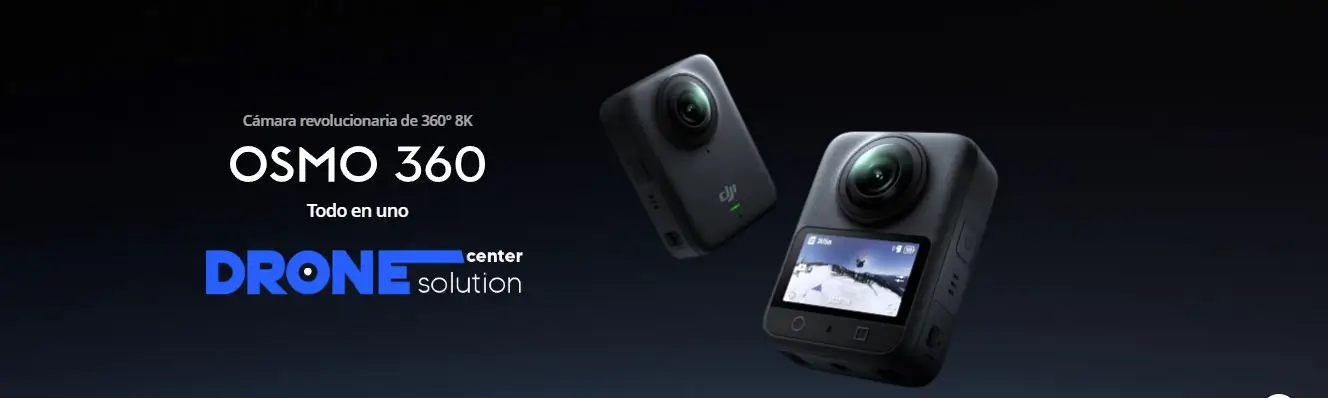 Cámara DJI Osmo 360 de la marca DJI nuevo lanzamiento en Perú surco