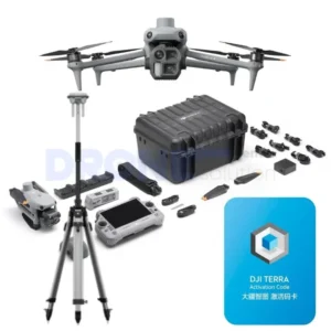 DRONE PARA TOPOGRAFIA MATRICE 4E CON SU ESTACION BASE RTK D-RTK 3
