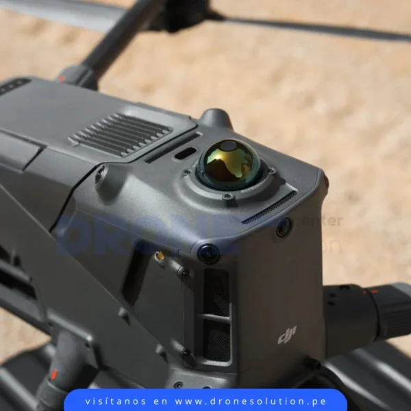 Sensor lidar del drone matrice 400 rtk para torres de alta tensión