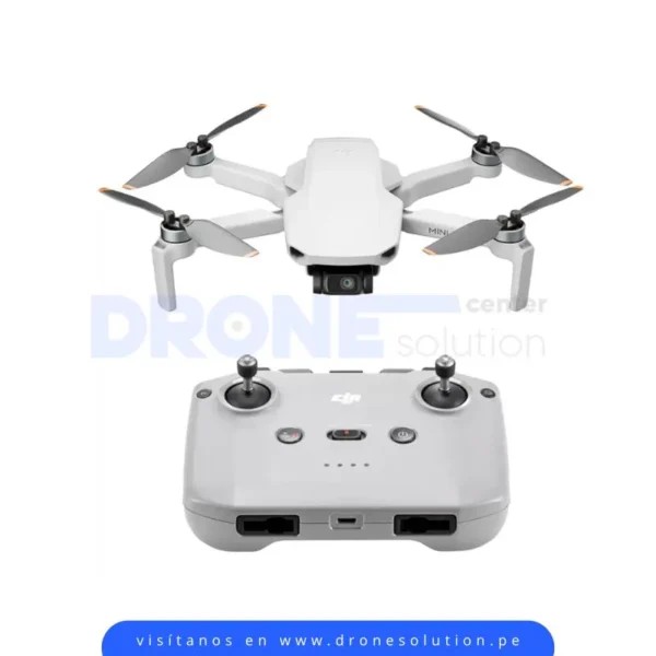 DJI MINI 4K es un drone volando con su camara full HD 4k
