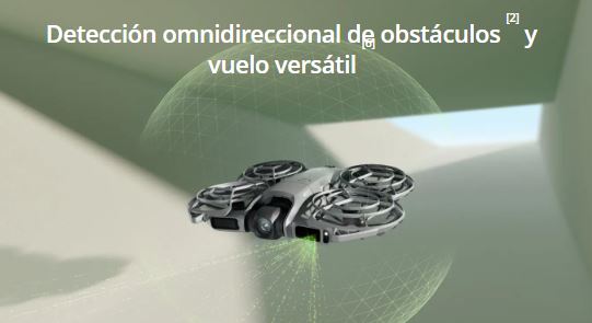 DJI NEO 2 sensores de detección de obstáculos y seguridad avanzada