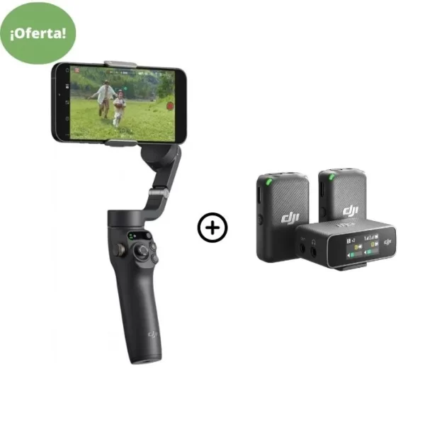 DJI OSMO 6 CON DJI MIC GRAN SOLUCION PARA INICIAR EN EL MUNDO AUDIOVISUAL