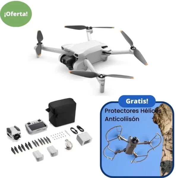 drone mini 3 en combo oferta