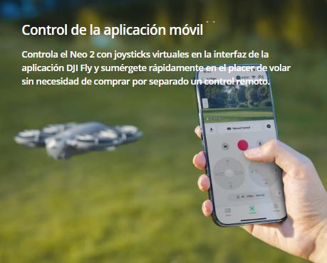 DJI NEO 2 diseño compacto y ultraligero