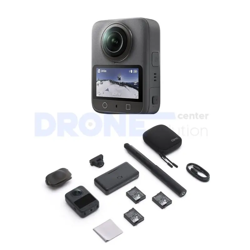 camara osmo 360 con version adventure con sus accesorios completo