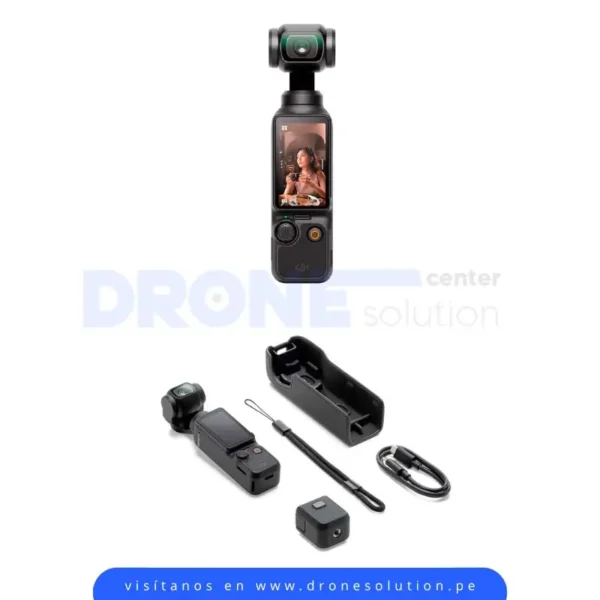 osmo pocket 3 basico incluye mini camara y bateria extendible